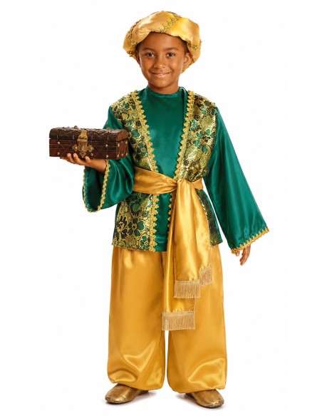 Costume de Page Balthazar | Costumes pour Enfants Le Roi du Carnaval
